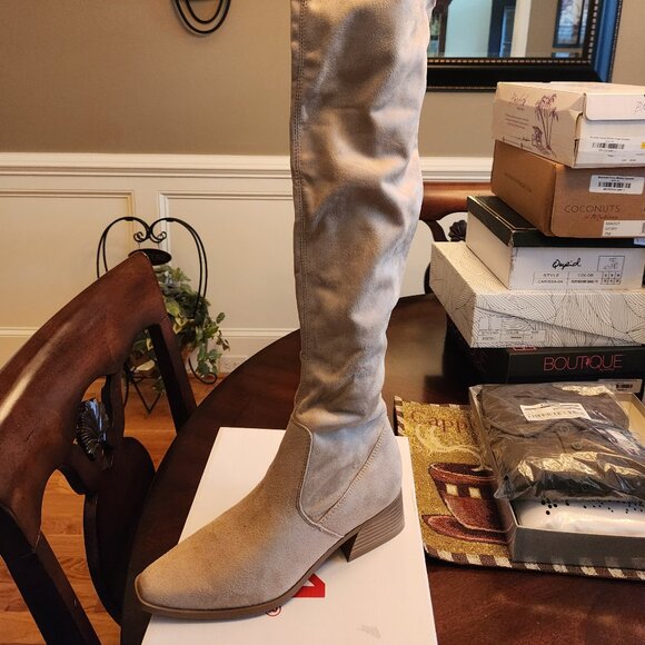 The Deane Over the Knee Boots - Picture 1 of 3